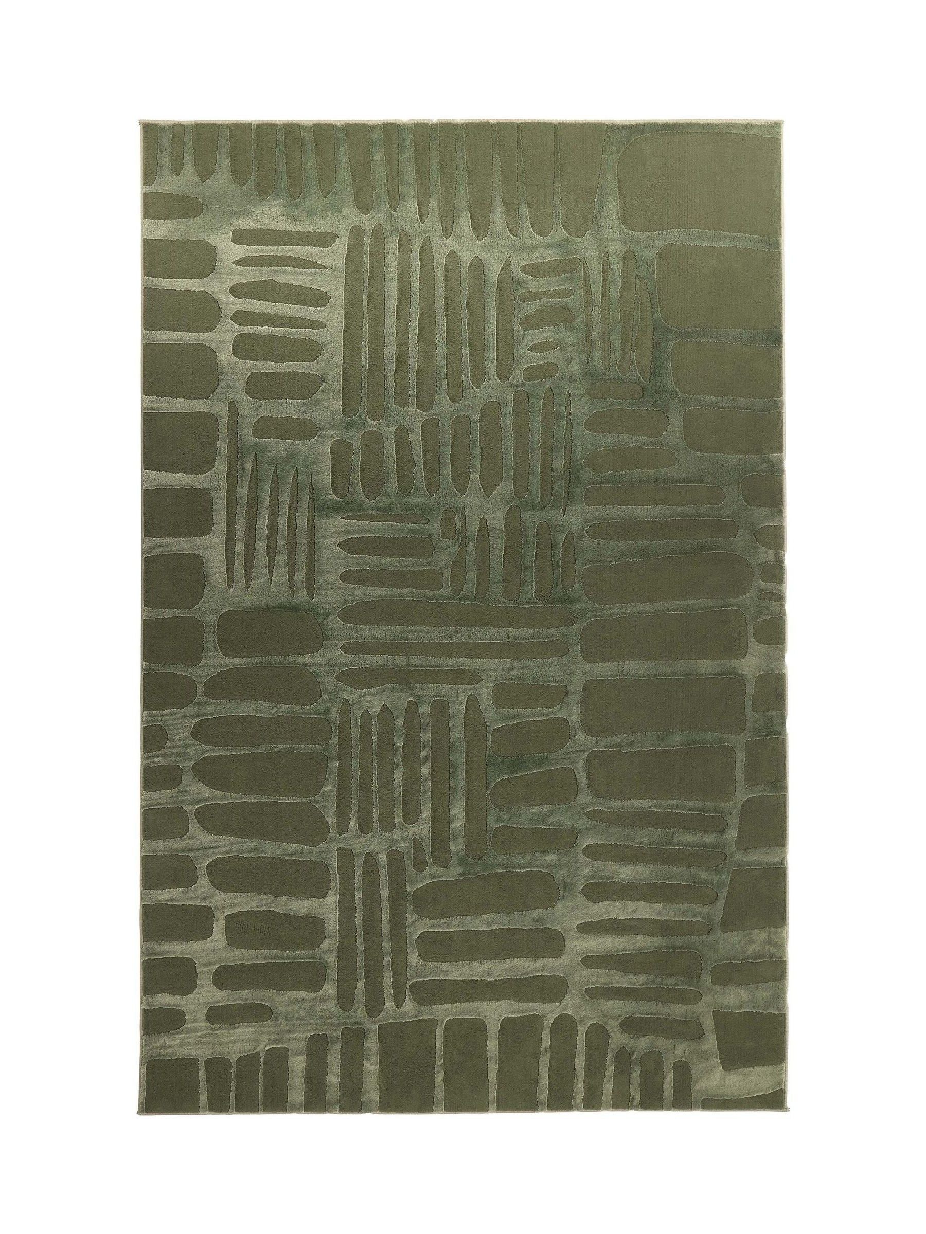 Origin Rugs Green Pathway rug, imported from the UK