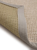 Origin Rugs soft grey sisal boucle rug, imported from the UK