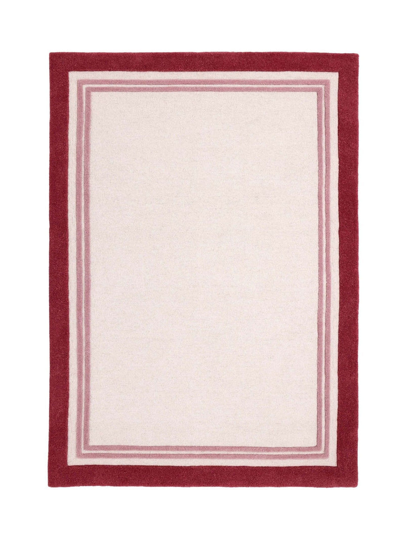 Origin Rugs Raspberry Piper wool rug, imported from the UK