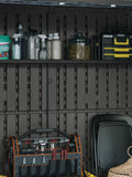 Suncast black shelf kit for Hamilton XL storage cabinet, imported from the UK