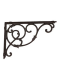 Dibor brown cast iron hanging basket bracket 33cm (British brand)