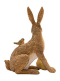 Widdop Brown figurine rabbit chicks robin (British brand)