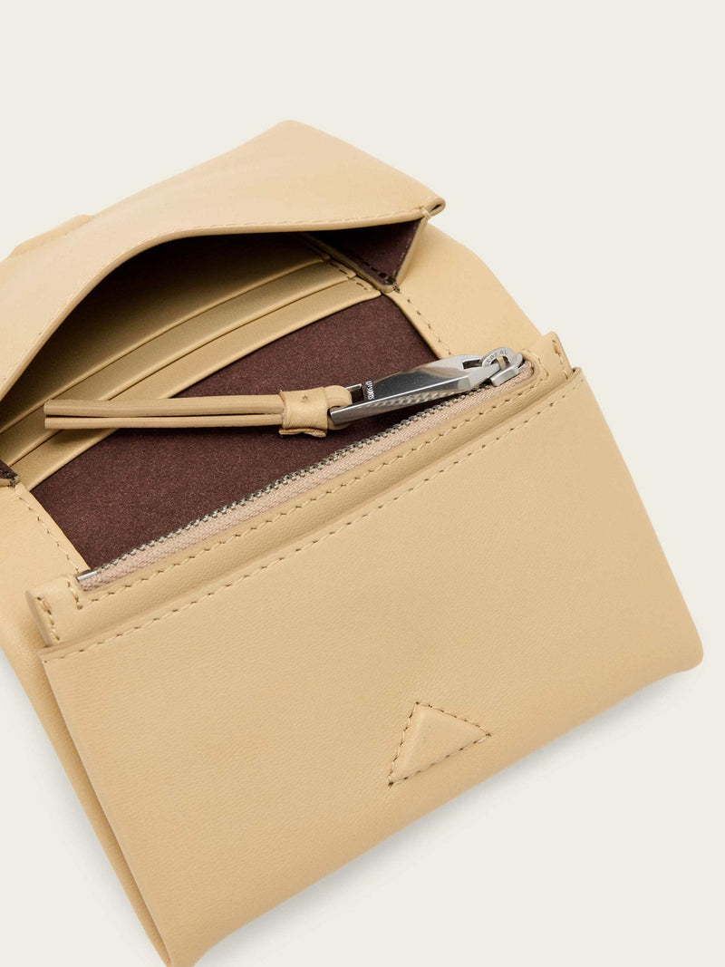 AllSaints yellow Harluna wallet - British product
