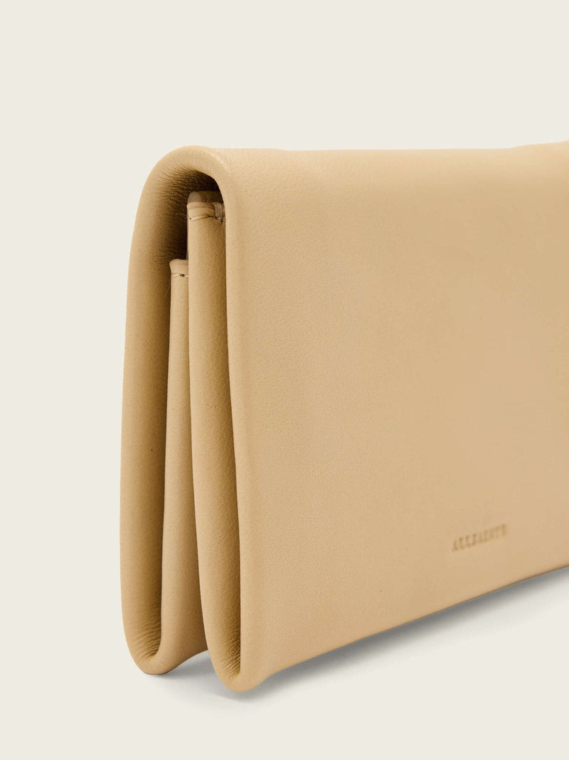 AllSaints yellow Harluna wallet - British product