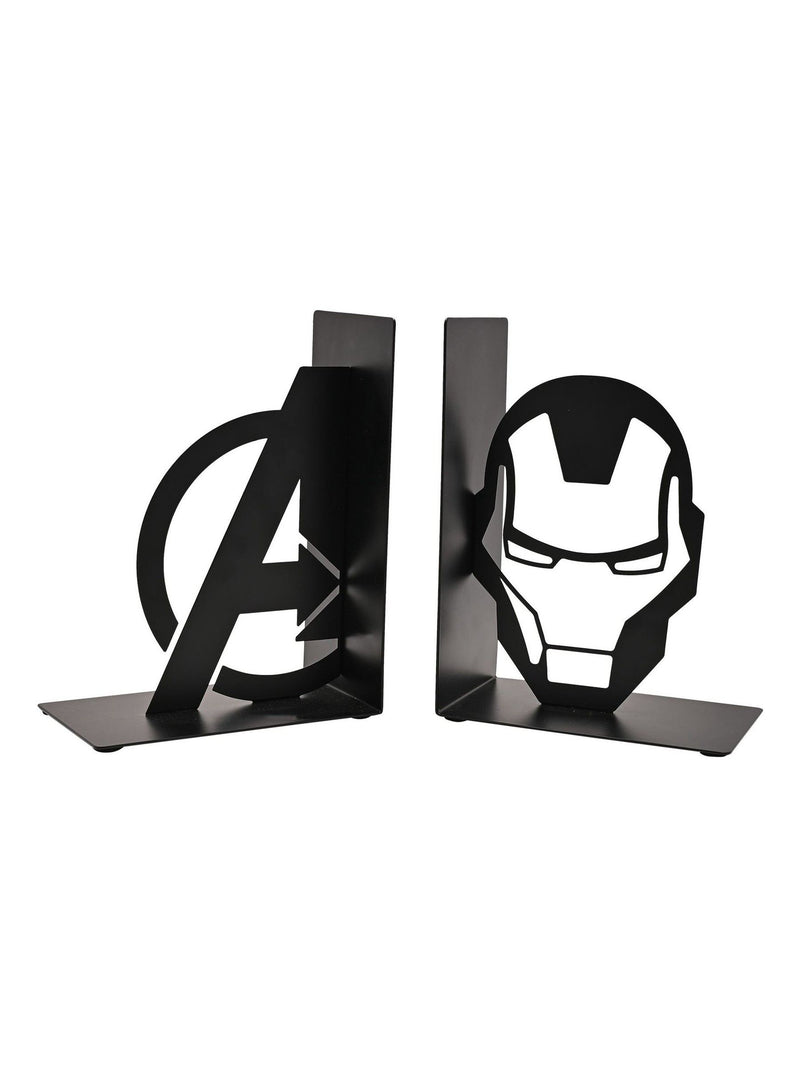 Marvel Black Iron Man metal bookends - British product