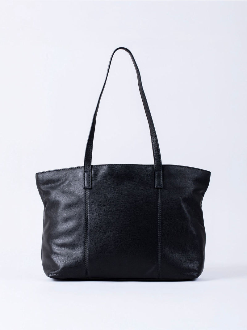 Lakeland Leather Torver Classic tote in white, imported from the UK