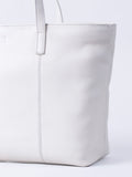 Lakeland Leather Torver Classic tote in white, imported from the UK