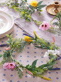 Lights4fun good spring wreath with fairy lights 20cm - British product