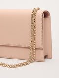 Phase Eight natural leather chain clutch, imported from the UK