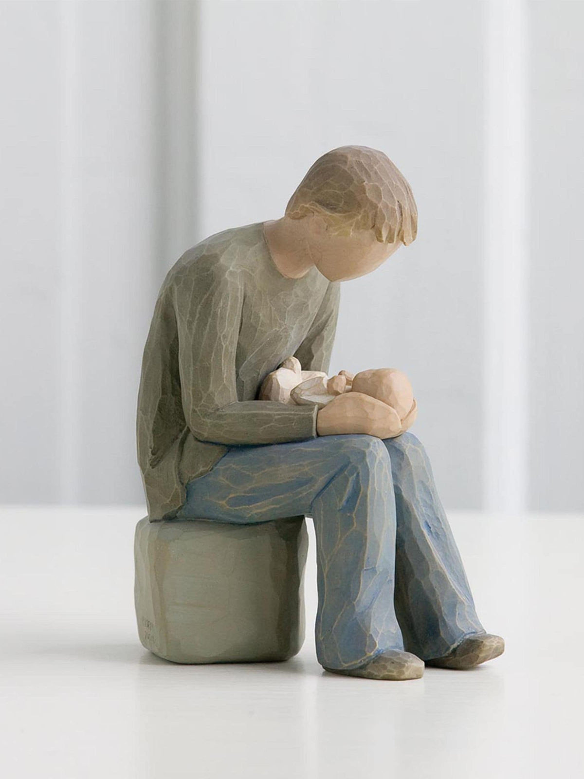 Willow Tree off white New Dad figurine 14cm (British brand)