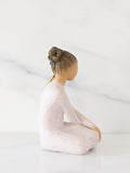 Willow Tree Serenity figurine off white stoneware 10cm, imported from the UK