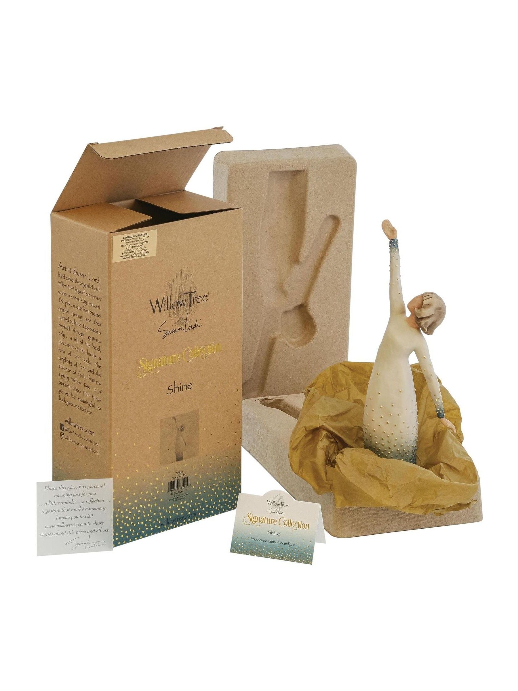 Willow Tree Shine figurine 20.5cm stoneware, UK version
