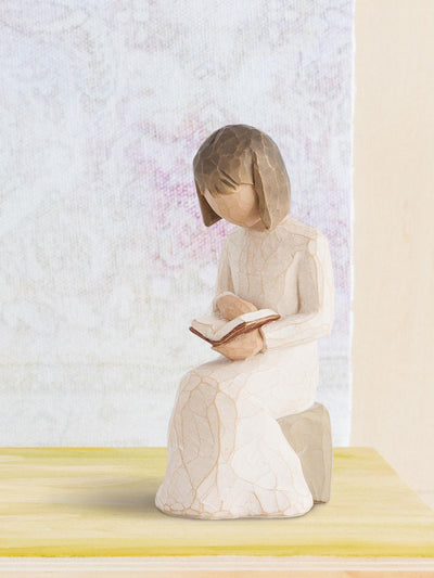 Next Willow Tree Off White Wisdom Figurine 11cm- Buy online at McGrocer