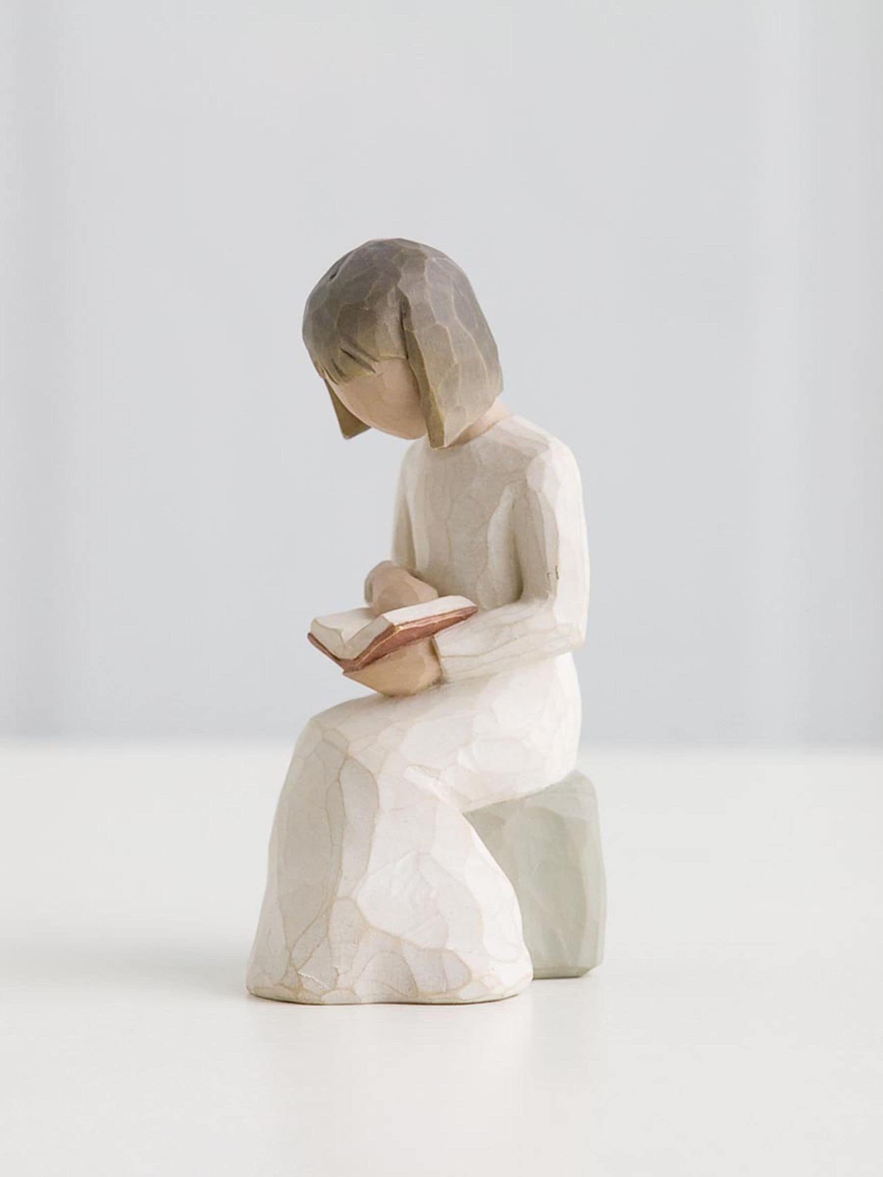 Willow Tree Wisdom figurine hand-painted cast stone (British brand)