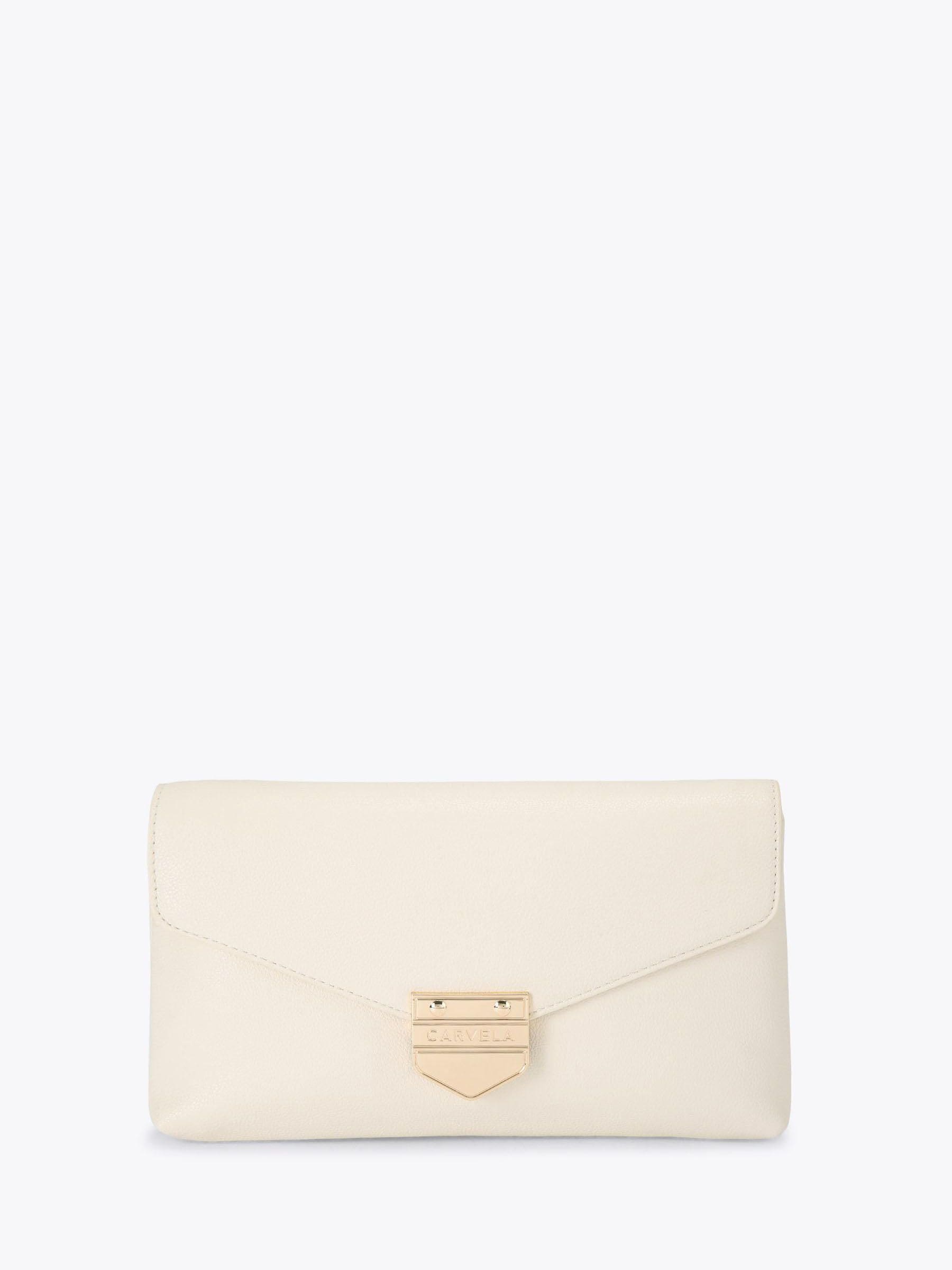 Carvela Black Maria Envelope Clutch Bag