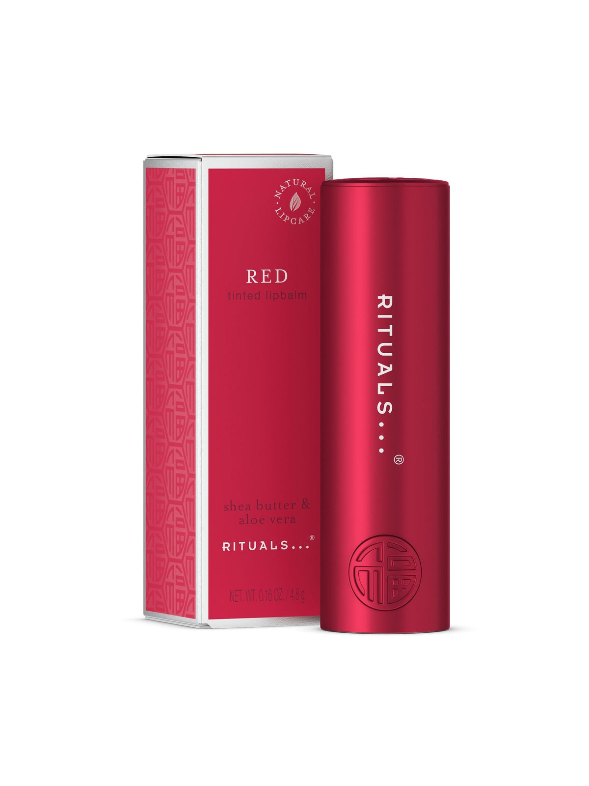 Rituals Red Fortune lip balm SPF30 with shea butter, UK version