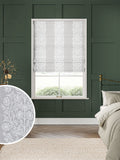 William Morris roman blind woven stripe cobble - British product