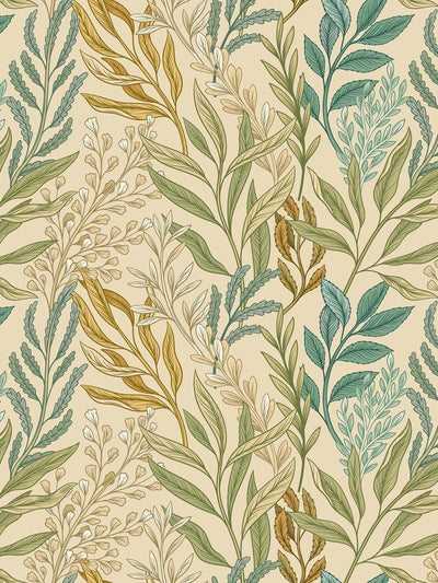 Next Hoopla Walls Noir Mix Verdant Leaves Wallpaper A4 Sample- Buy online at McGrocer