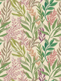 Hoopla Walls Noir Mix Verdant Leaves Wallpaper A4 Sample