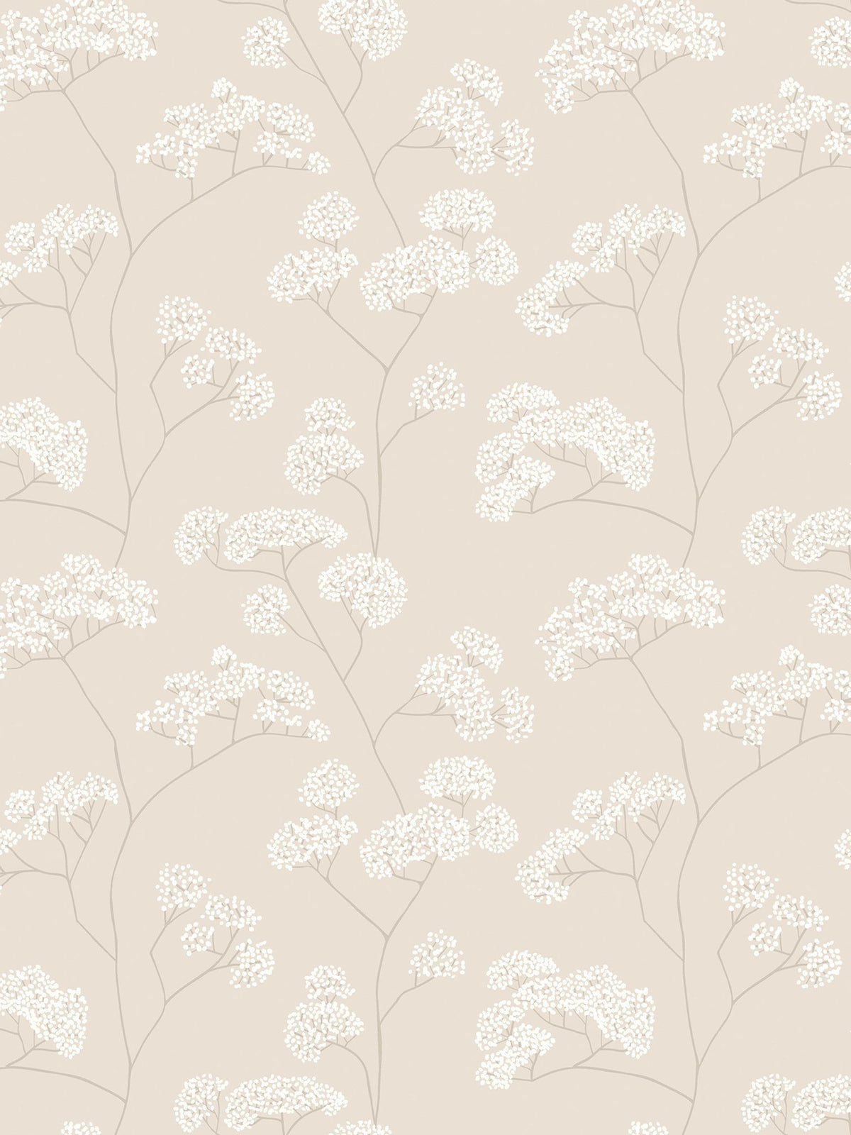 Hoopla Walls Shadow Elderflower wallpaper sample A4, imported from the UK