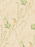 Hoopla Walls Golden Straw Springtime Meadow Wallpaper A4 Sample