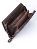 Lakeland Leather Brown Hartsop Flapover Purse, UK version