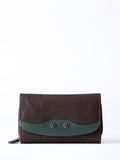 Lakeland Leather Brown Hartsop Flapover Purse, UK version