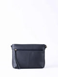 Lakeland Leather blue Wasdale cross body bag - British product