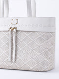 Lakeland Leather White Wasdale tote bag, UK version