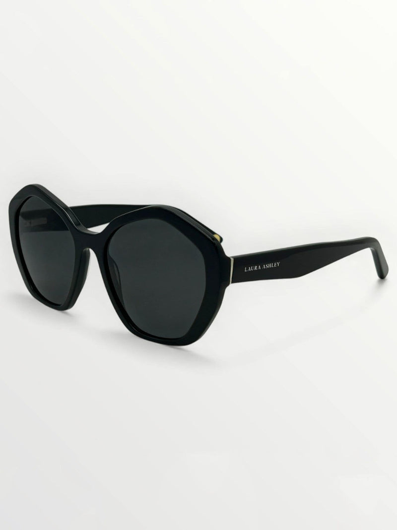 Laura Ashley black geometric sunglasses - British product