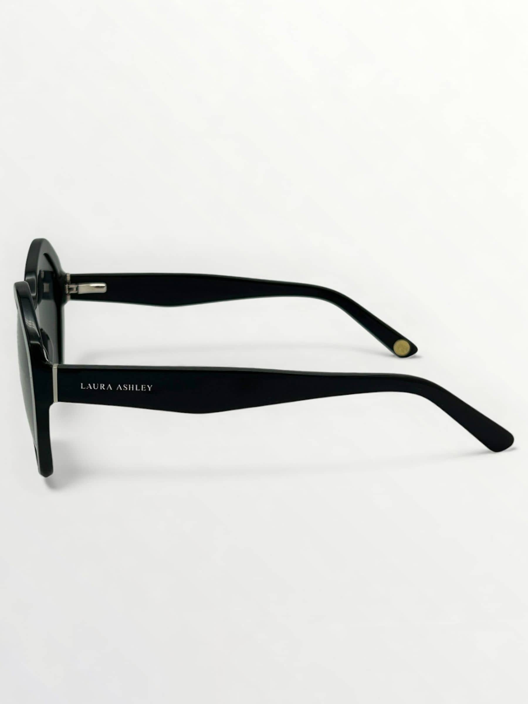 Laura Ashley black geometric sunglasses - British product