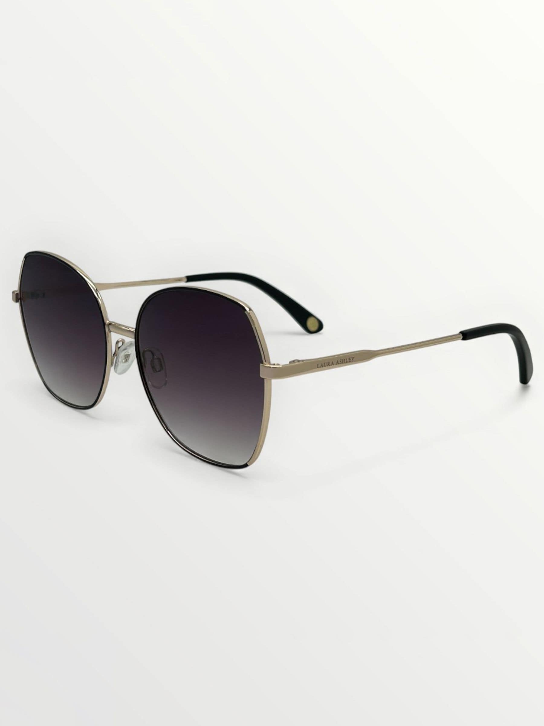 Laura Ashley gold oval sunglasses (British brand)
