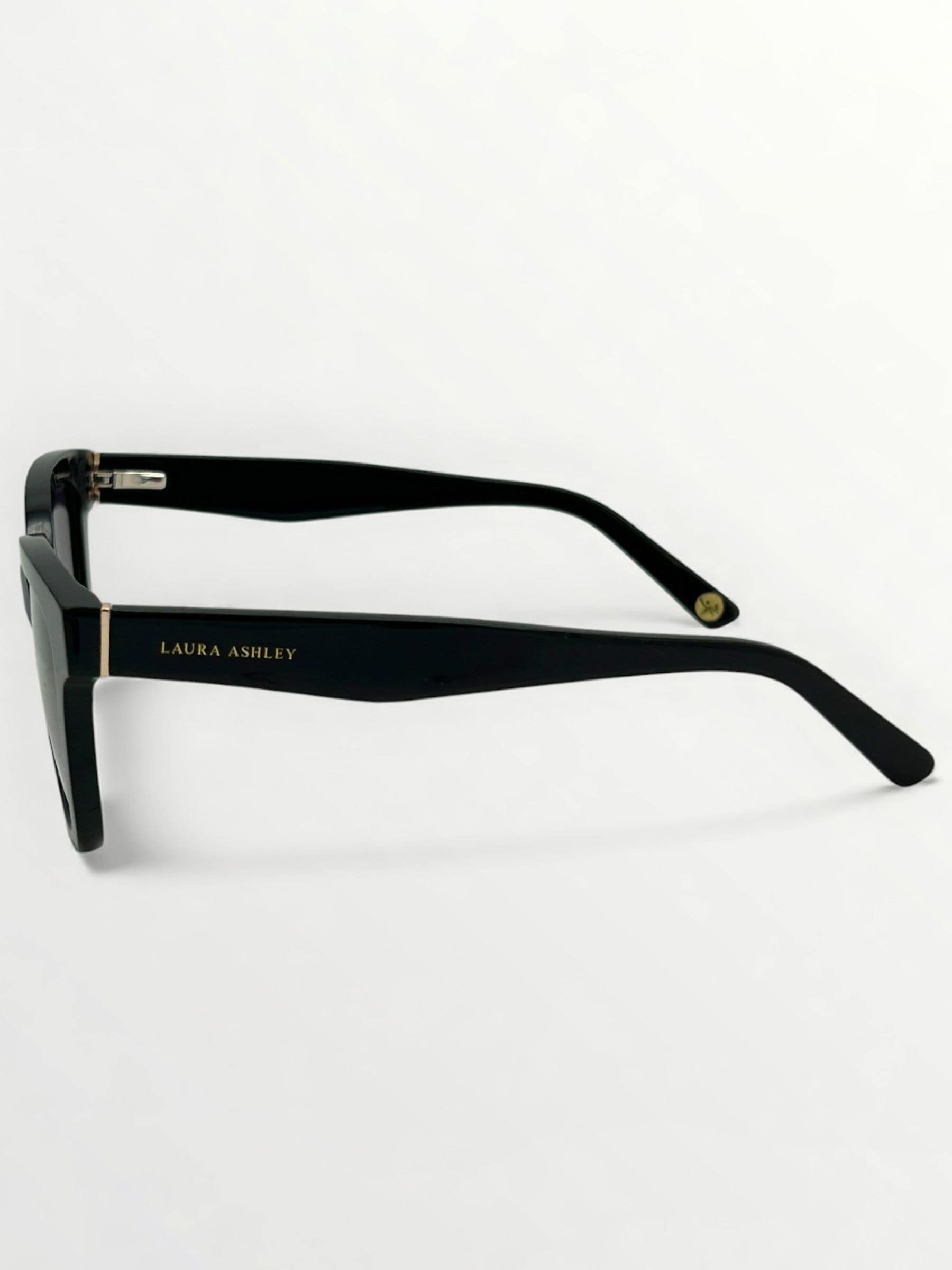 Laura Ashley black round sunglasses filter category 3 - British product