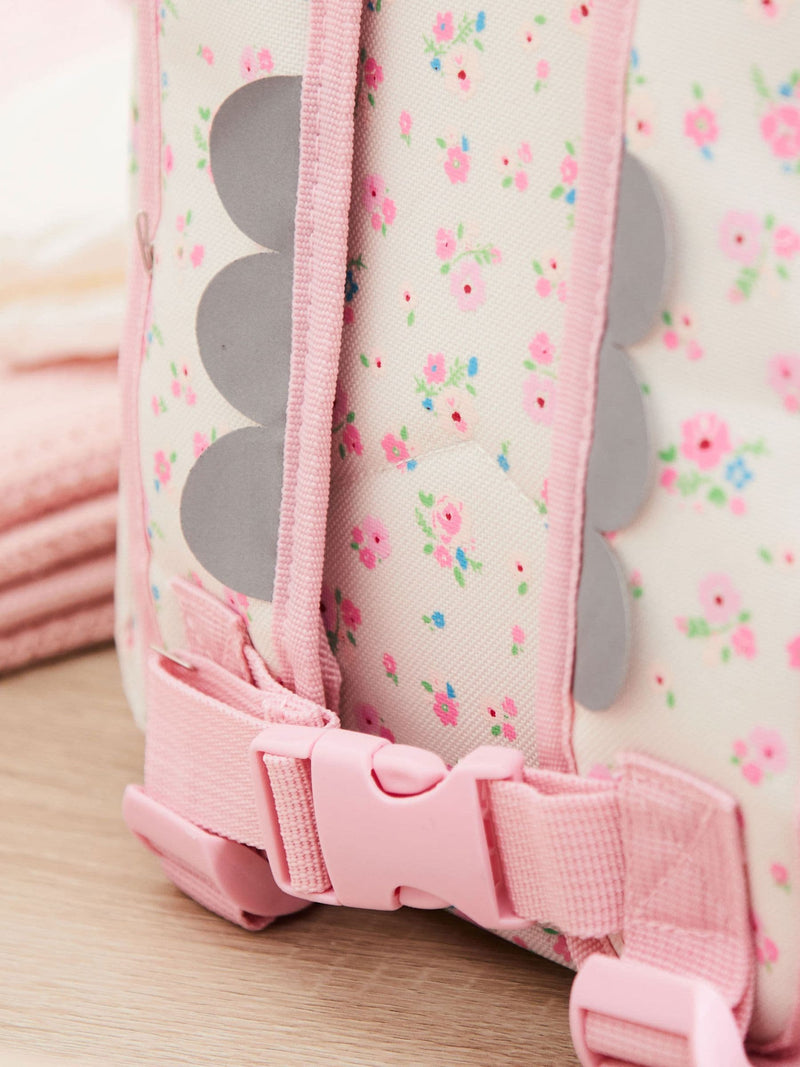My 1st Years ditsy print backpack cream floral, imported from the UK