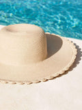 Seaspray Natural Elizabeth sun hat (British brand)