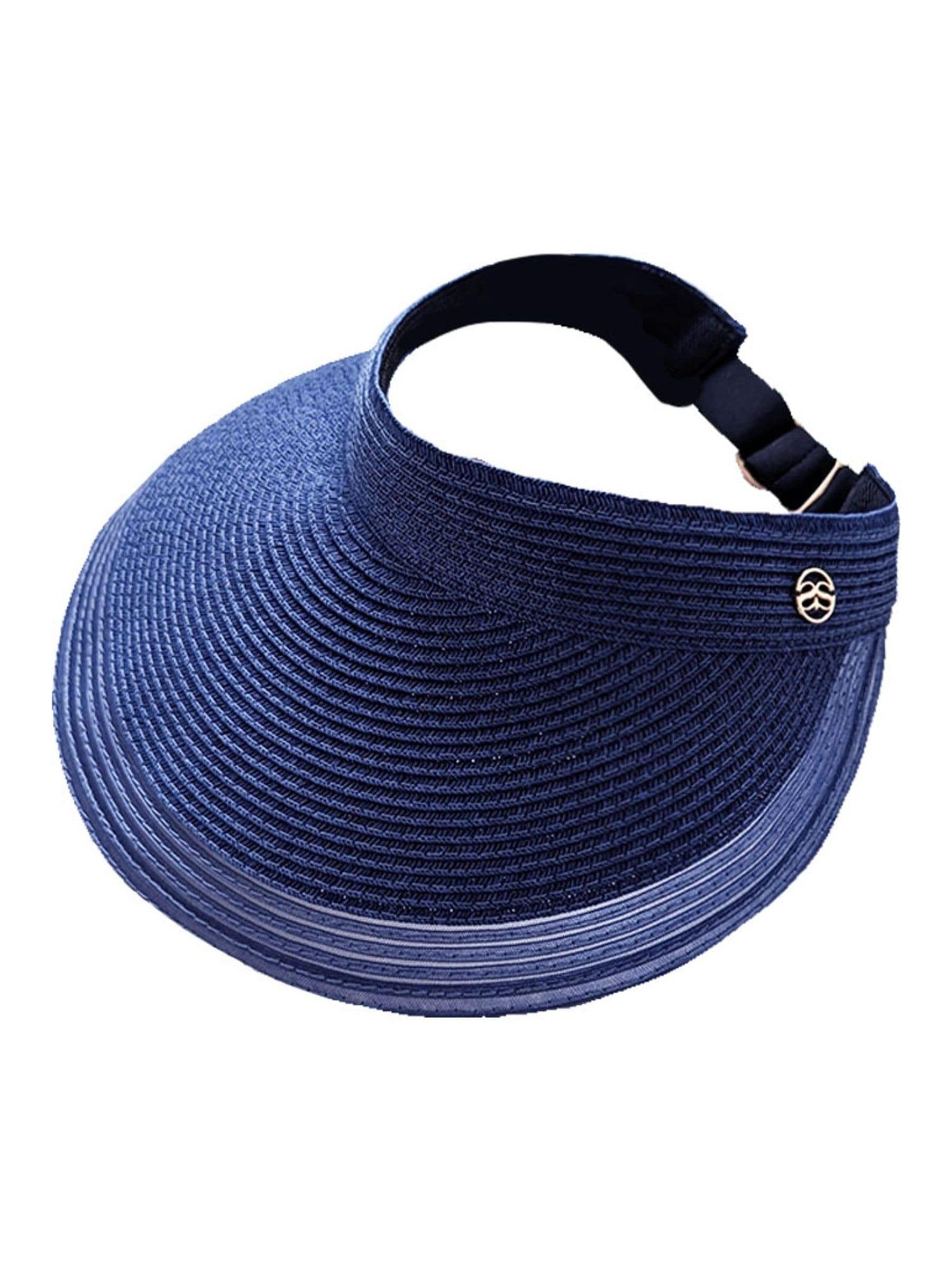 Seaspray Blue Jess visor hat with translucent sun glare barrier, UK version