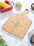 No Ordinary Gift personalised engraved cheeseboard 31x20cm, imported from the UK