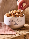 No Ordinary Gift personalised snack bowl heart design 13x8 cm (British brand)