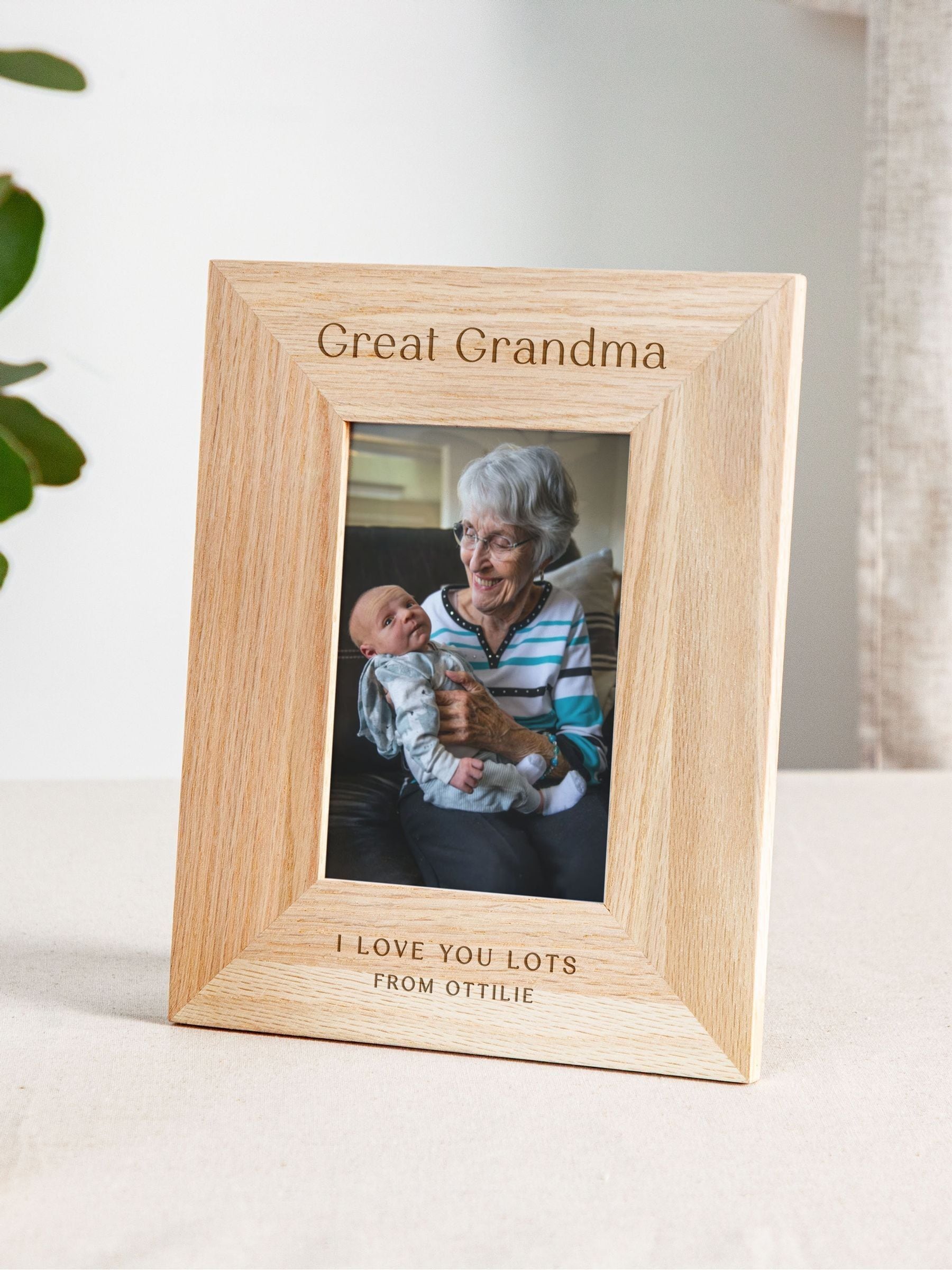 No Ordinary Gift personalised Mother's Day photo frame (British brand)