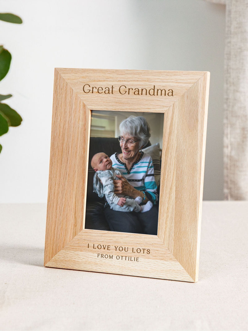 No Ordinary Gift personalised Mother's Day photo frame (British brand)