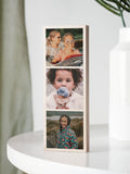 No Ordinary Gift personalised photo block 6x17cm - British product