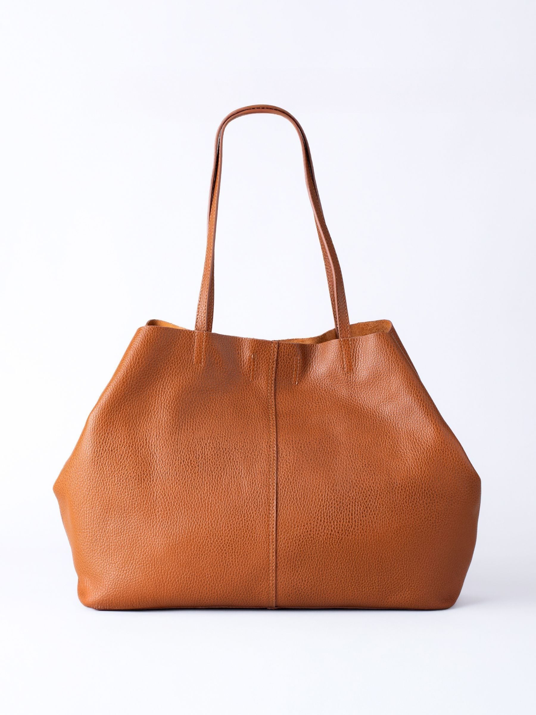 Lakeland Leather tan Tarraby tote bag, imported from the UK