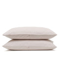 Bedfolk pink relaxed cotton pillowcases pair (British brand)