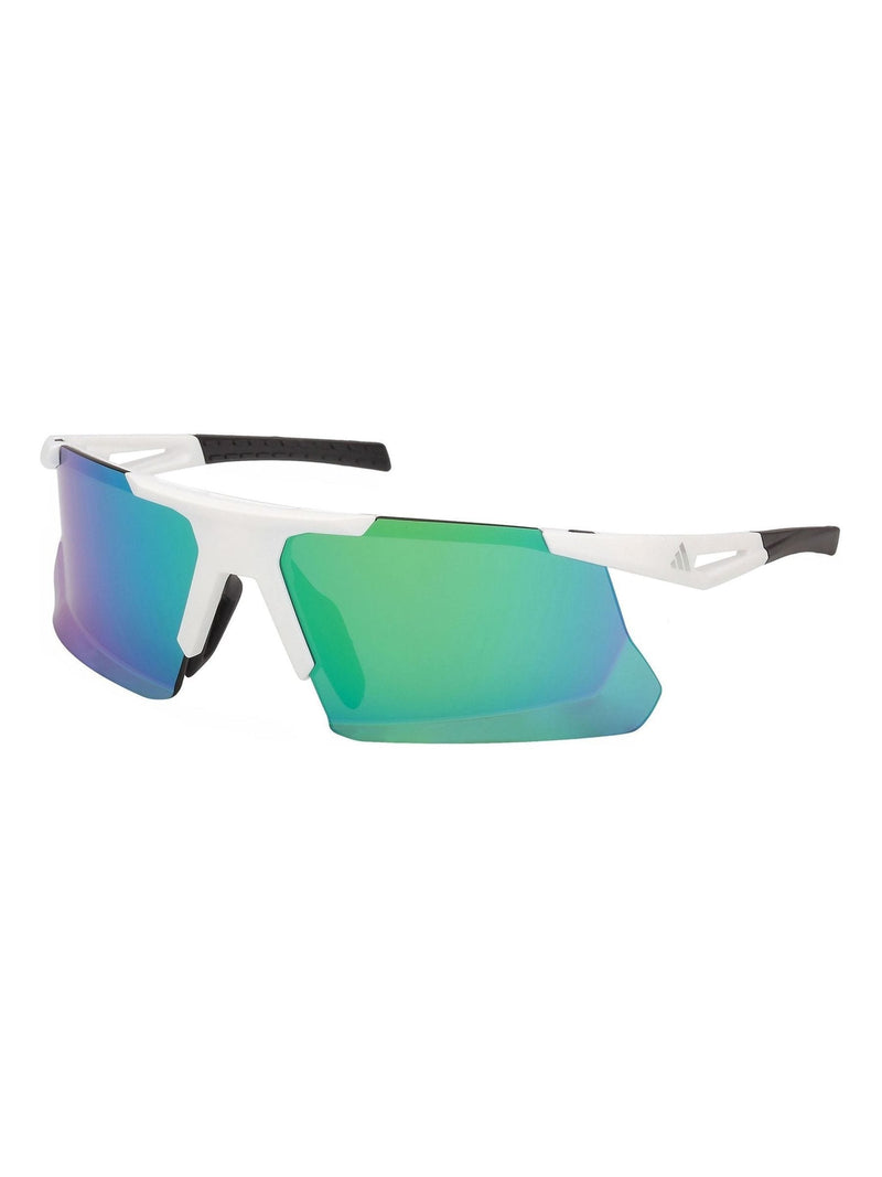 Adidas white dunamis bi sunglasses half rim frame - British product