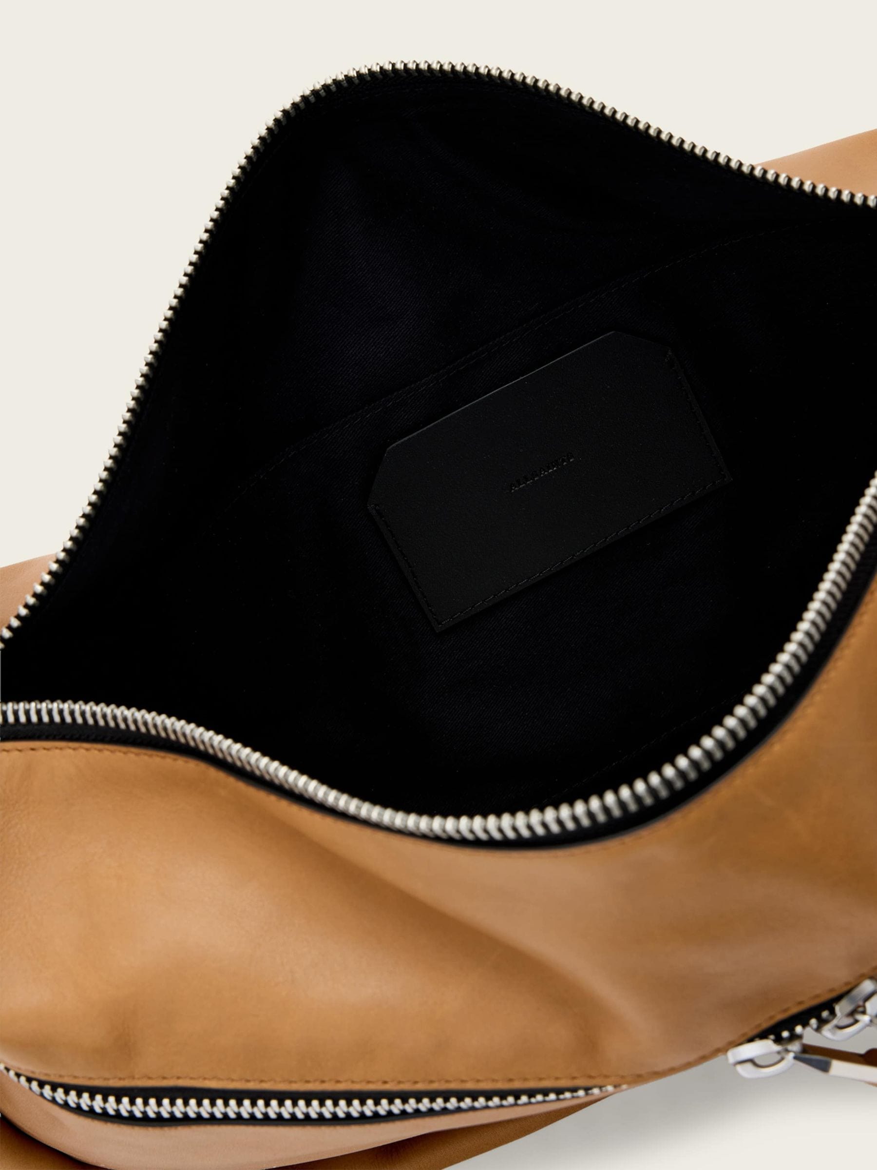 AllSaints Noemie brown shoulder bag (British brand)
