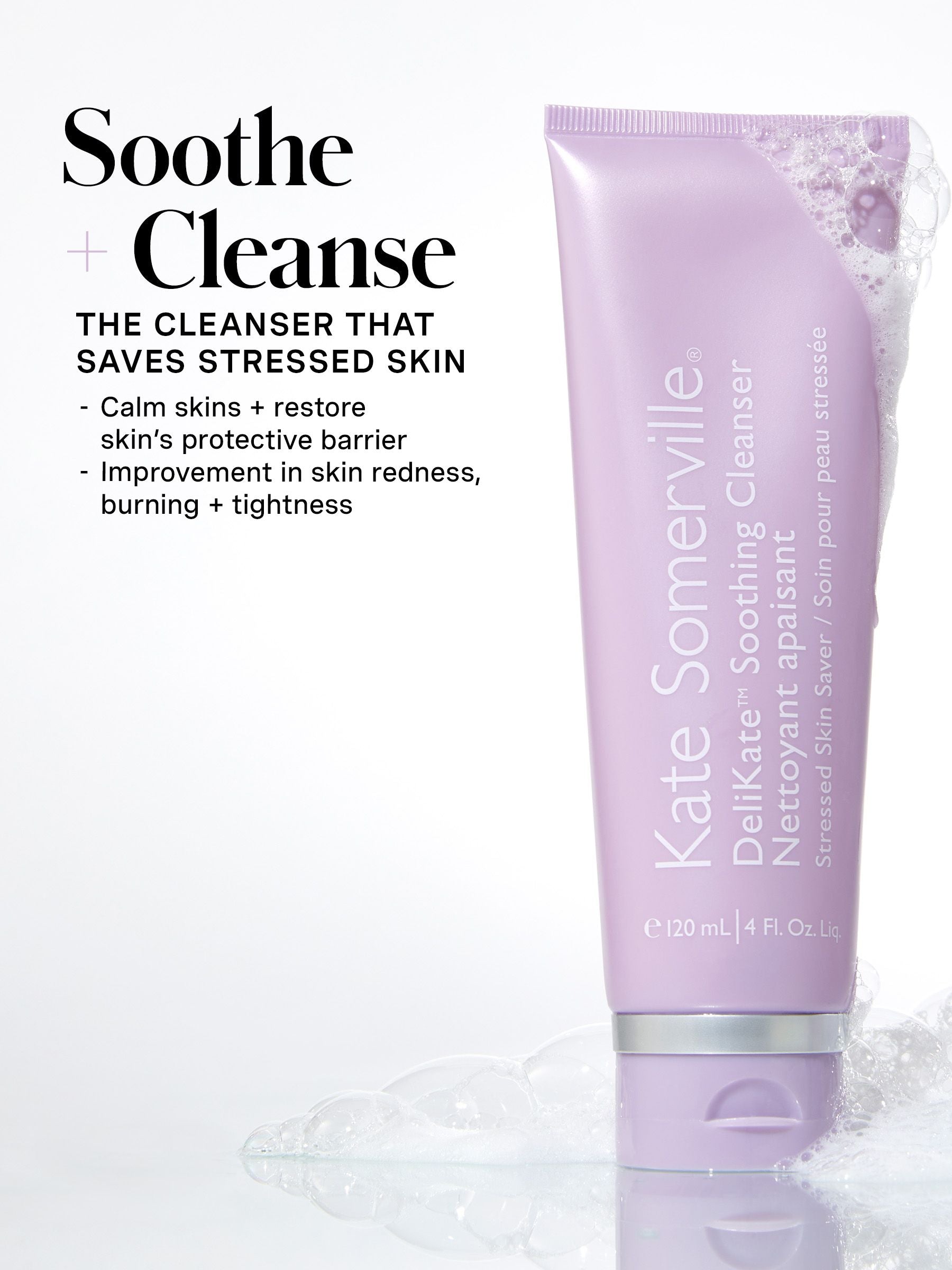 Kate Somerville DeliKate Soothing Cleanser 120ml - British product