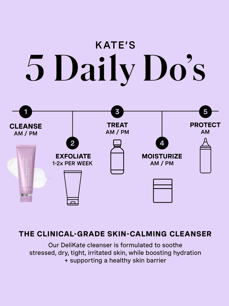 Kate Somerville DeliKate Soothing Cleanser 120ml - British product