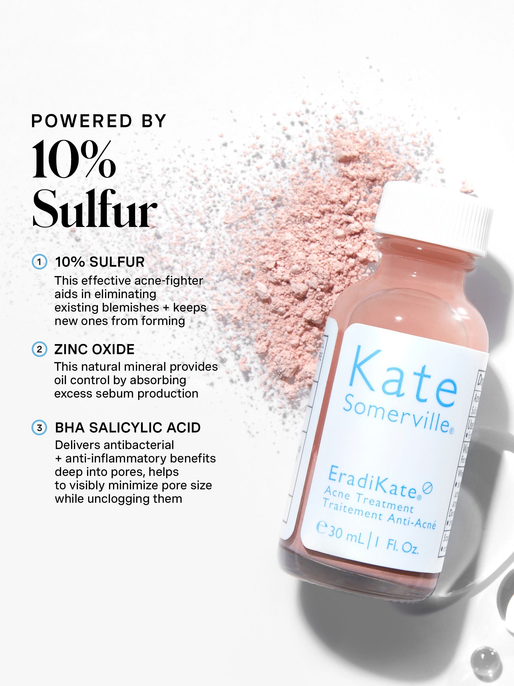 Kate Somerville EradiKate acne treatment 30ml - British product