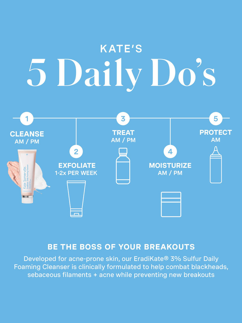 Kate Somerville EradiKate Daily Foaming Cleanser 120ml (British brand)