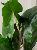 Scottish Everlastings green artificial typhonium plant 48cm (British brand)